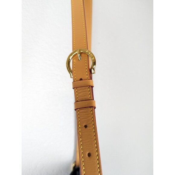 RIONI SIGNATURE Navy blue small POCKET PURSE CROSSBODY BAG - Picture 9 of 16